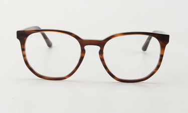 Men Insignia Eyeglasses: Henrik - Brown - SpecSMART Eye Clinic (Front View)